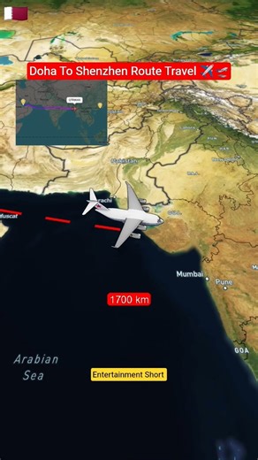 Dhoha To Shenzhen Route flight Travel ✈️ Journey Commant #dhoha #shenzhen #route #flight #journey