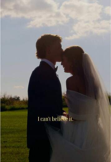 Emotional Just Married Moments Captured on Video
