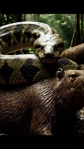 Anaconda Attacks Python – You Won’t Believe This Epic Battle!