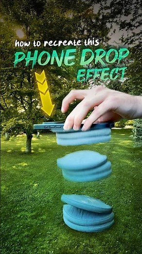How to create the viral "Phone Drop" effect