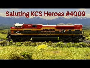 BKMR | Unboxing KCS SD70ACe #4009 — Saluting KCS Heroes