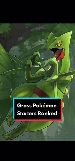 Best Grass Pokémon Starters Ranked