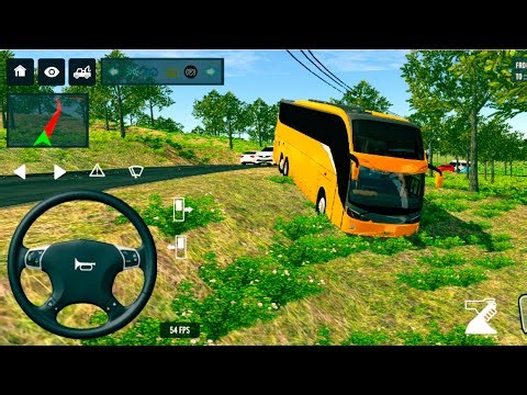😱Indonesia Coach bus Driving🚍🧑‍✈️ | Euro bus Simulator Android Gameplay 2026