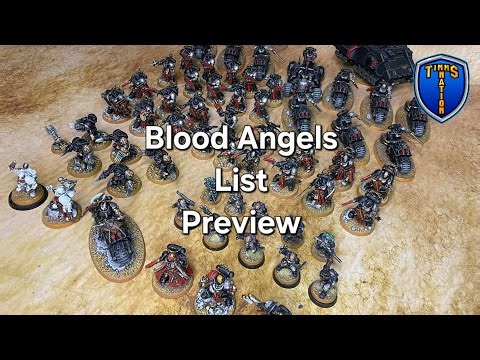 No Jump Packs?!?! Blood Angels List Preview