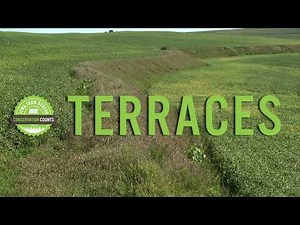 Terraces prevent erosion; Iowa has 90,000 miles of them