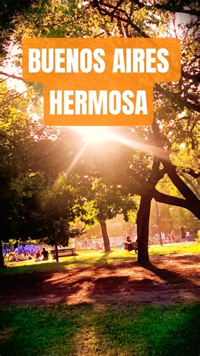 LINDA BUENOS AIRES, ARGENTINA - PARQUE LAS HERAS