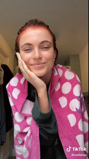 Obsessed with this red hair look achieved at home using our #ColorFreshMask in Copper Glow 💖🤤 What’s your favorite Color Fresh Mask shade? #wella #wellahair #hairtok #hairoftiktok #redhair #hairtransformation #redhairinspo