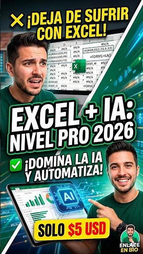 Stop struggling with Excel! Master AI and Automation for only $5 🚀