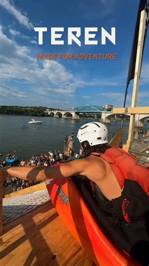Yesterday’s Kayak Launch at the 2nd @rivergameschatt was off the chain! These crazy paddlers came out and showed us what they’re made of. Great job everyone and we can’t wait for next year where we’ll go bigger & ganglier! 🤘🤘🤘 Tag your kayak friends in the comments! I’ll try to tag everyone as well! | TEREN