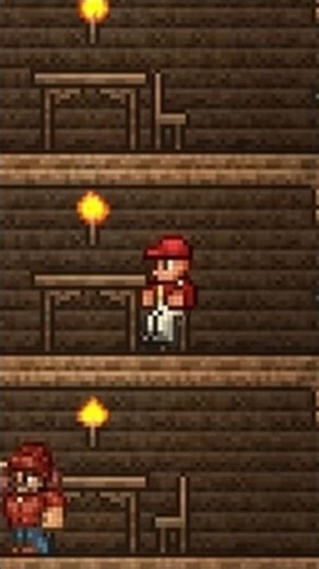 Dark Secrets In The NPC Apartments #terraria #gaming #shorts