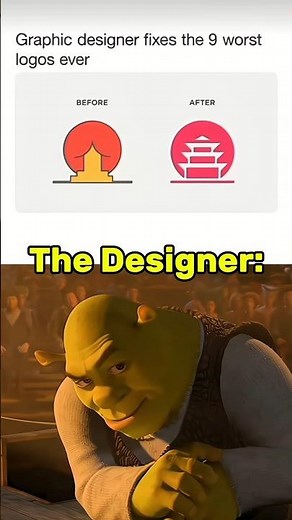 Graphic designer fix theb 9 worst logos ever? 🙈🙉