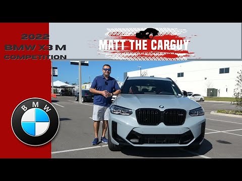2022 BMW X3 M Competition is DA BEAST of a performance SUV. First impression, features, POV.