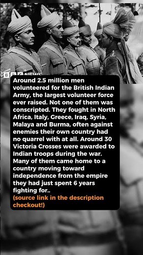 Largest volunteer army in history was never conscripted #short #history #ww2