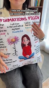 My Christian Affirmation | Personalized Pillow (Insert Included)