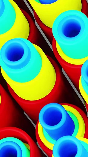 3D VJ Loop Abstract Background for Music