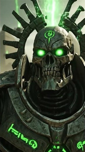 👽ANCIENT HORROR 💀 Necrons Awaken! LORDS OF IMMATERIUM ⚡️ #wh40k #shorts #necron #immaterium #scifi