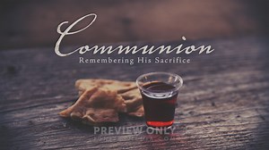 Communion - Title Graphics