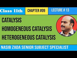 Catalysis//Types //Comparision b/w Homogeneous and Heterogeneous Catalysis ‪@NASIBZADASSS‬