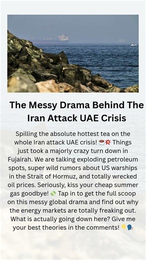 Iran Attack UAE Drama: Wild Drones and Skyrocketing Oil Prices! 😱🔥