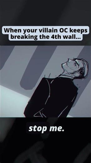 You know you're next when your Villain OC does this... #originalcharacter #villain #ocanimation