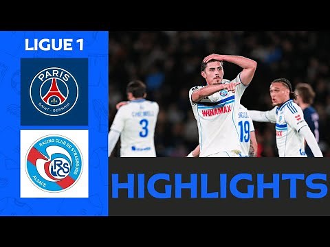 PSG vs Strasbourg | 3-3 | Highlights | Ligue 1 2025 -26 | PSG Strasbourg