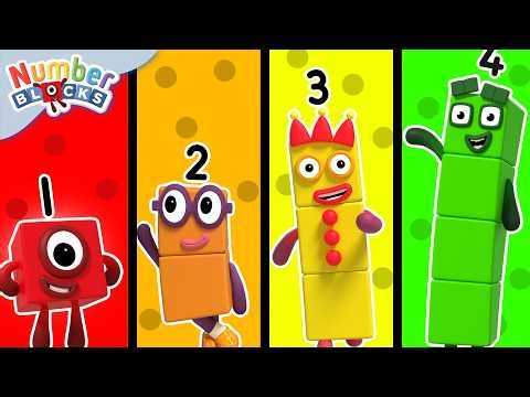 ¡Los Momentos de Matemáticas Más Divertidos! 😂 Aprende a Contar para Niños | Numberblocks Español