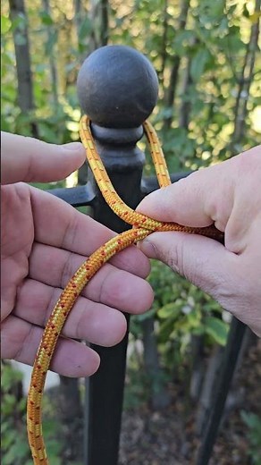 Quick and Easy Pole Knot Tutorial 🪢 | Simple, Strong, and Versatile