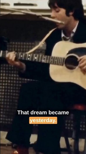 How The Beatles "Scrambled Eggs" Became Yesterday. #musichistory #thebeatles #shorts