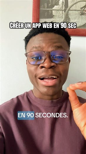 Créer une app web en 90 s#programmation #web #code