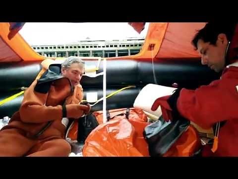 The Interior and Contents of a SOLAS A Life Raft