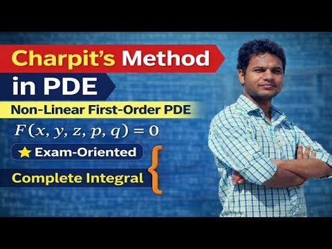 Charpit’s Method in PDE