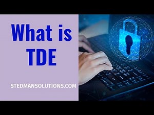 What is TDE in SQL Server