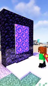 20K views · 166 reactions | Minecraft Fake Nether Portal Trap  #minecraft #minecraftbuilds #minecraftbuilding #minecrafttutorial | Ashwaa | Facebook