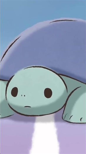 Slow and Steady Turtle Loop | Calm Animation for Kids #kids #shorts