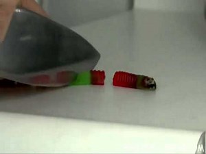 Annyoing Orange Death-Knife Attack-Gummyworms
