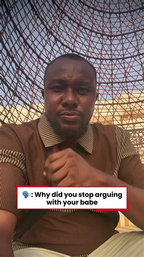 Why did you stop arguing with your babe? #viral #relatable #relationship