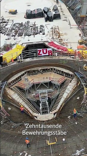 Letzte Kelchstütze von Stuttgart 21 wird gebaut