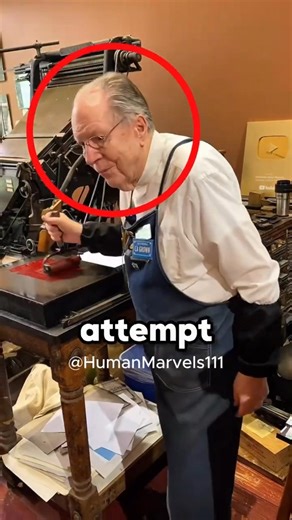 This Oddly Satisfying Letterpress Printing is INSANE