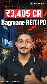 Bagmane Prime Office REIT IPO Review - ₹3,405 Cr Upcoming IPO | Opening from 5th - 7th May 2026