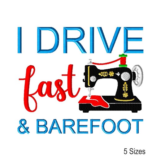 Sewing Machine Embroidery Design: Crafting Instant Download Embroidery Files (5 Sizes) - Etsy