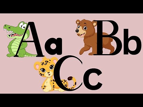 Circle Time Friends | Alphabet Animals | Phonics animal song | ABC alphabet with animals for Kids