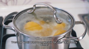 Smashed potatoes recipe