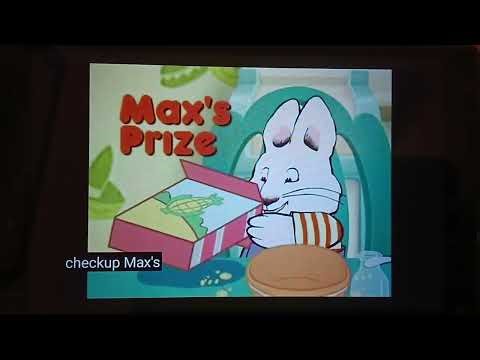 Max & Ruby Max's Prize Title Card! (2003!)