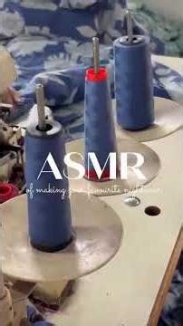 ASMR Sewing Nightgown | Cotton Nightwear Making Process | Satisfying BTS
