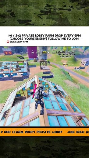FARM DROP PRIVATE LOBBY EVERY 6PM EST ON MY TIKTOK ACCOUNT ( Plus1codm ) #codmedits #farmdrop #codm