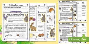 LKS2 Easter Tale Inference Activity Sheets
