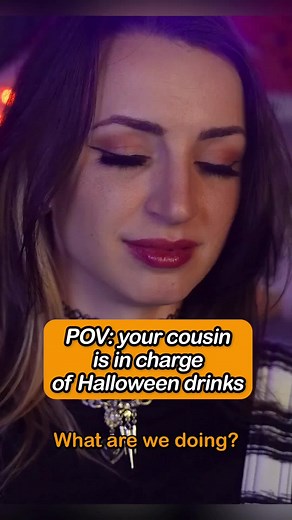 They should've known what they were getting themselves in for when they assigned drink making to the scary cousin... #asmr #halloween #asmrroleplay #asmrtiktoks #fyp #foryou #fypシ #gibiasmr #drink #asmrsounds #sleep #relax #satisfying #halloween2023