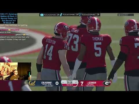 Down 14–0 at Georgia With Cal — Watch Me Work and Try to Pull Off the Impossible