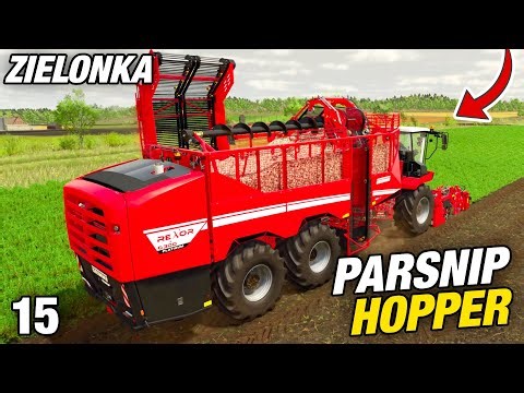 A HOPPER HARVESTER FOR PARSNIPS! | Farming Simulator 22 Premium Edition Zielonka - Episode 14