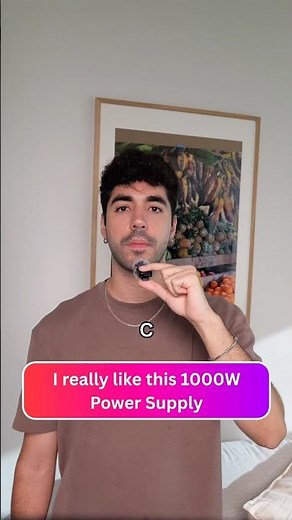 I really like this 1000W Power Supply